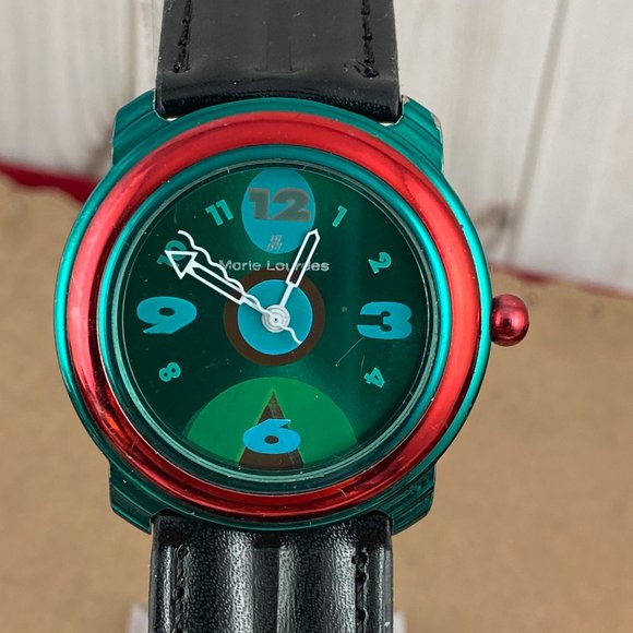 Vintage Morie Lourdes Party Zig Zag Watch